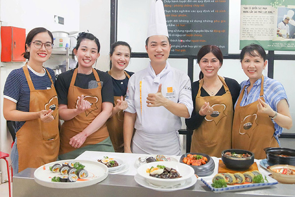 lớp học món hàn