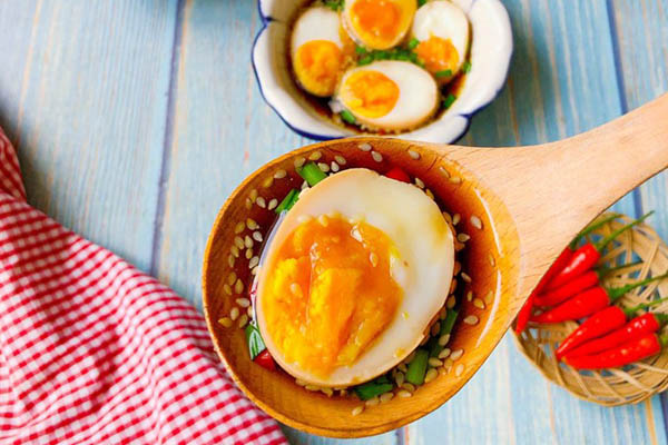 3 cách làm trứng ngâm tương thấm vị ăn cùng cơm là ‘bá cháy’