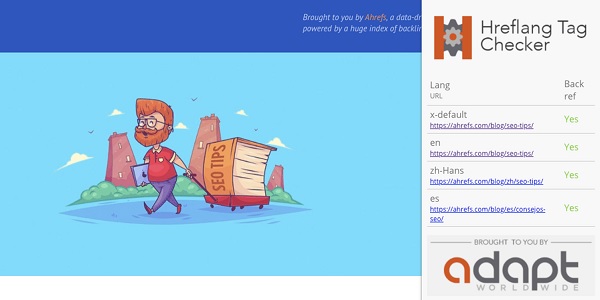 Hreflang Tag Checker
