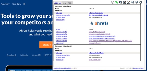 OpenLink Structured Data Sniffer