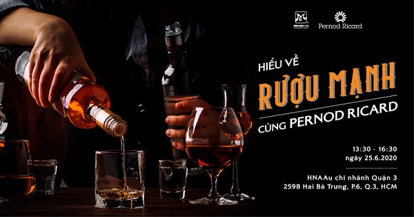 Rượu Mạnh cùng Pernod Ricard 