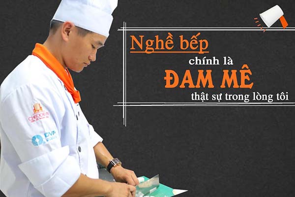 nghề bếp là đam mê