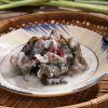 ốc len xào dừa