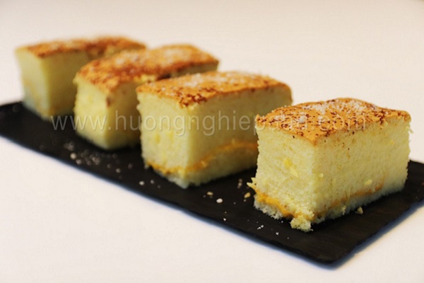 bánh Castella cheddar cheese