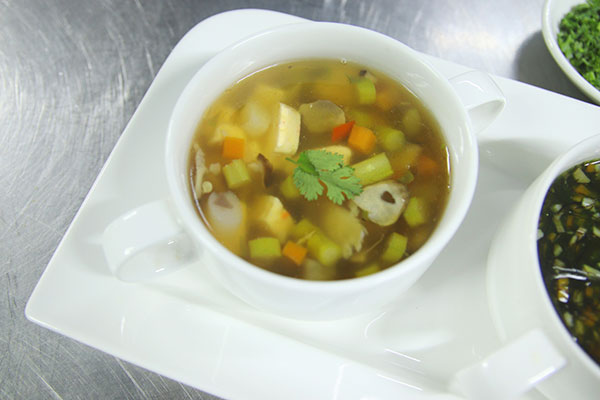 hương vị và nguyên liệu rất quan trọng với món súp