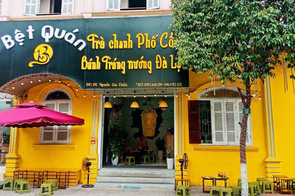 mô hình trà chanh