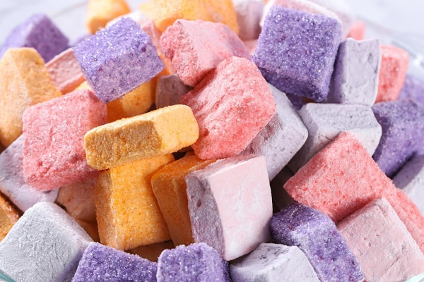 kẹo Marshmallow sắc màu