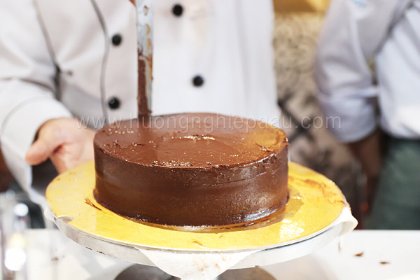 láng xốt Ganache