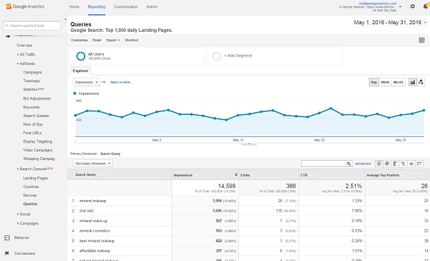 queries-report-google-analytics