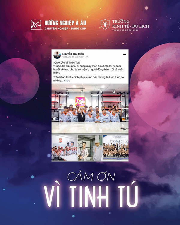 cảm ơn vì tinh tú