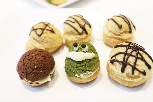 bánh Choux nhỏ xinh