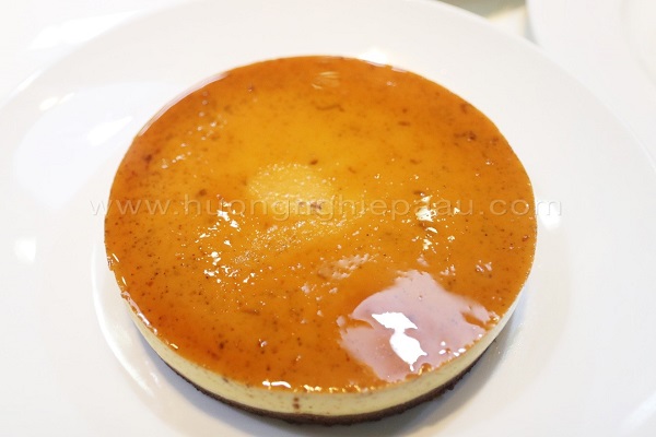 bánh Flan gato đẹp mắt