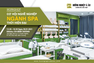 workshop cơ hội nghề nghiệp ngành spa thời hiện đại