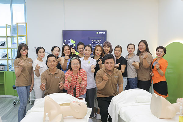 workshop cơ hội nghề nghiệp ngành spa thời hiện đại vừa được tổ chức tại hnaau chi nhánh bình dương