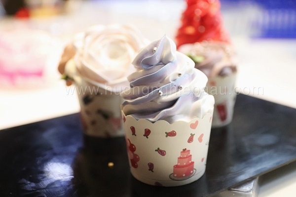 thành phẩm cupcake học viên 1