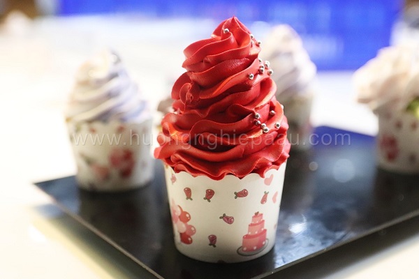 thành phẩm cupcake học viên 3