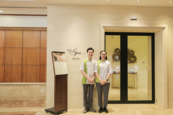 legen healing spa mời chào các bạn học viên tham quan