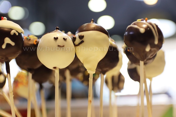 thành phẩm kẹo cake pop