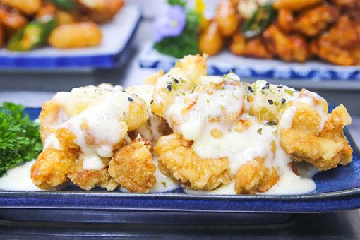 học làm gà sốt phô mai