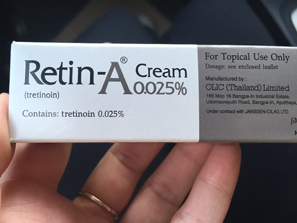 tretinoid có thể sử dụng chung với azelaic acid