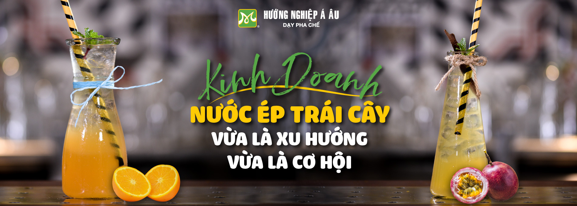 Banner nước ép trái cây