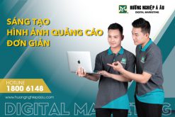 sáng tạo hình ảnh quảng cáo đơn giản