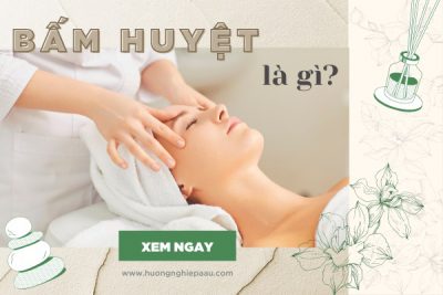 bấm huyệt làm đẹp da mặt trong spa