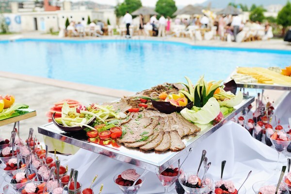 inside catering service