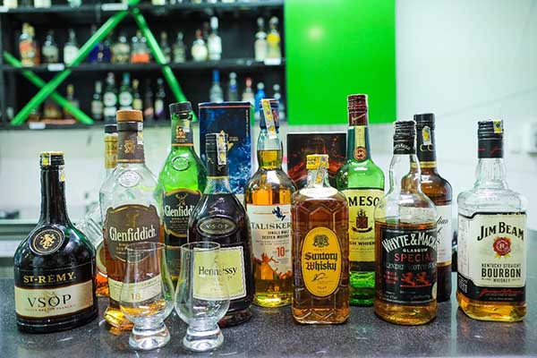 Các loại rượu Whisky được giới thiệu trong buổi học