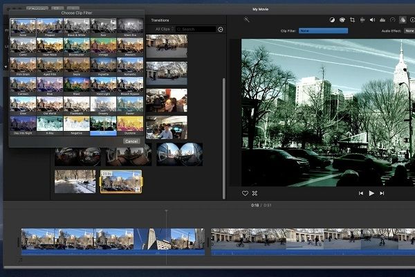 iMovie dành riêng cho Macbook