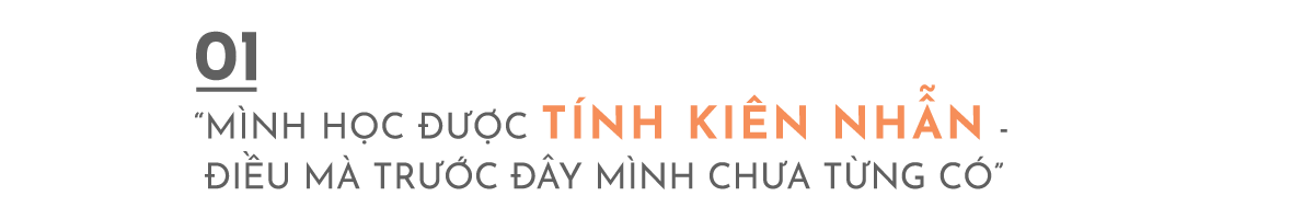 học được tính kiên nhẫn