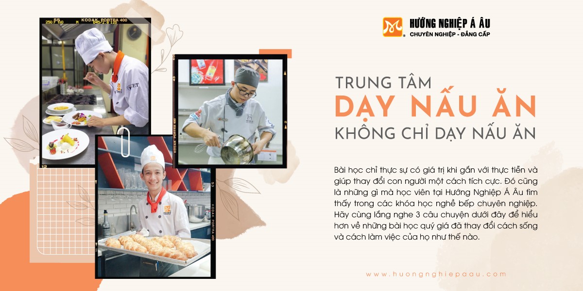 trung tâm dạy và học nấu ăn không chỉ dạy nấu ăn