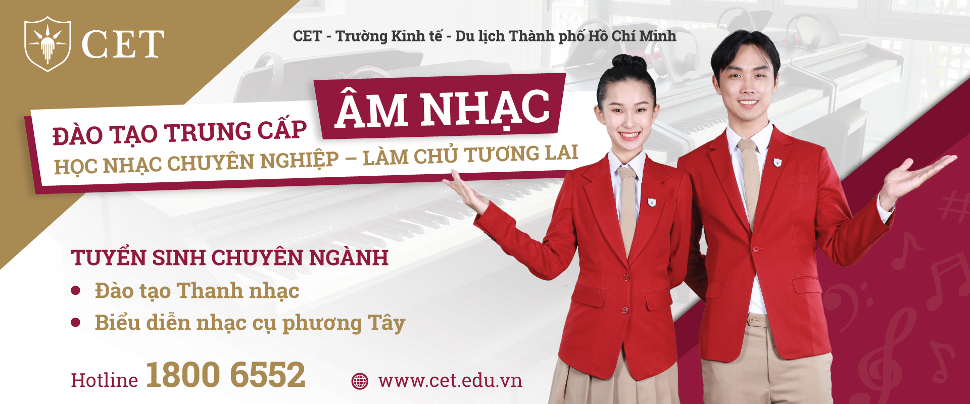 học trung cấp âm nhạc