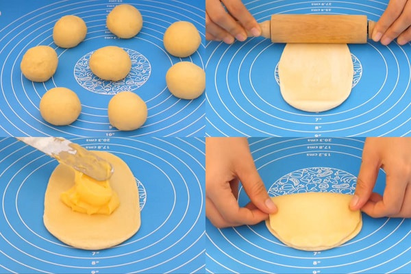 tạo hình của món bánh mỳ ngọt