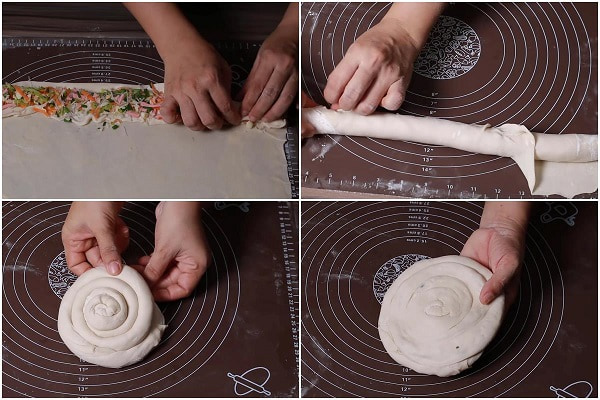 cách thực hiện bánh bột mì nướng