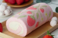 dạy làm roll cake vẽ hình