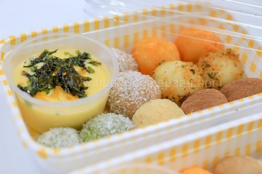 học làm bánh mochi chấm kem sữa