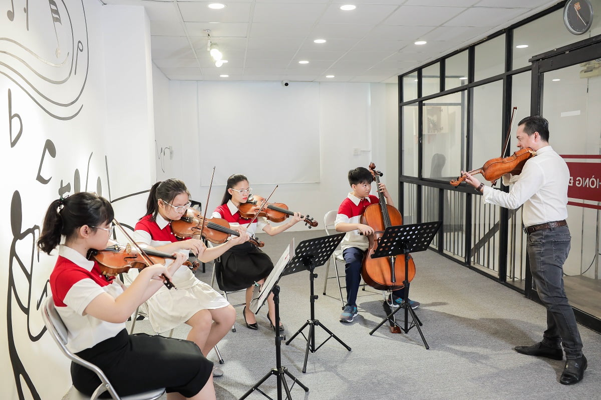 cơ sở vật chất học violin