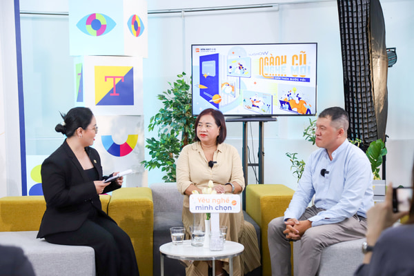 talkshow ngành cũ nghề mới tại hướng nghiệp á âu