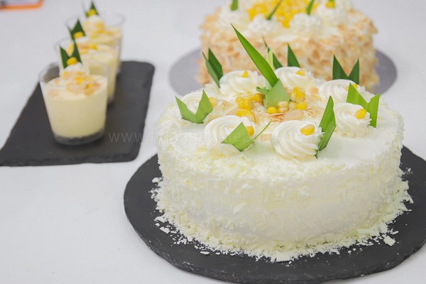bánh kem bắp