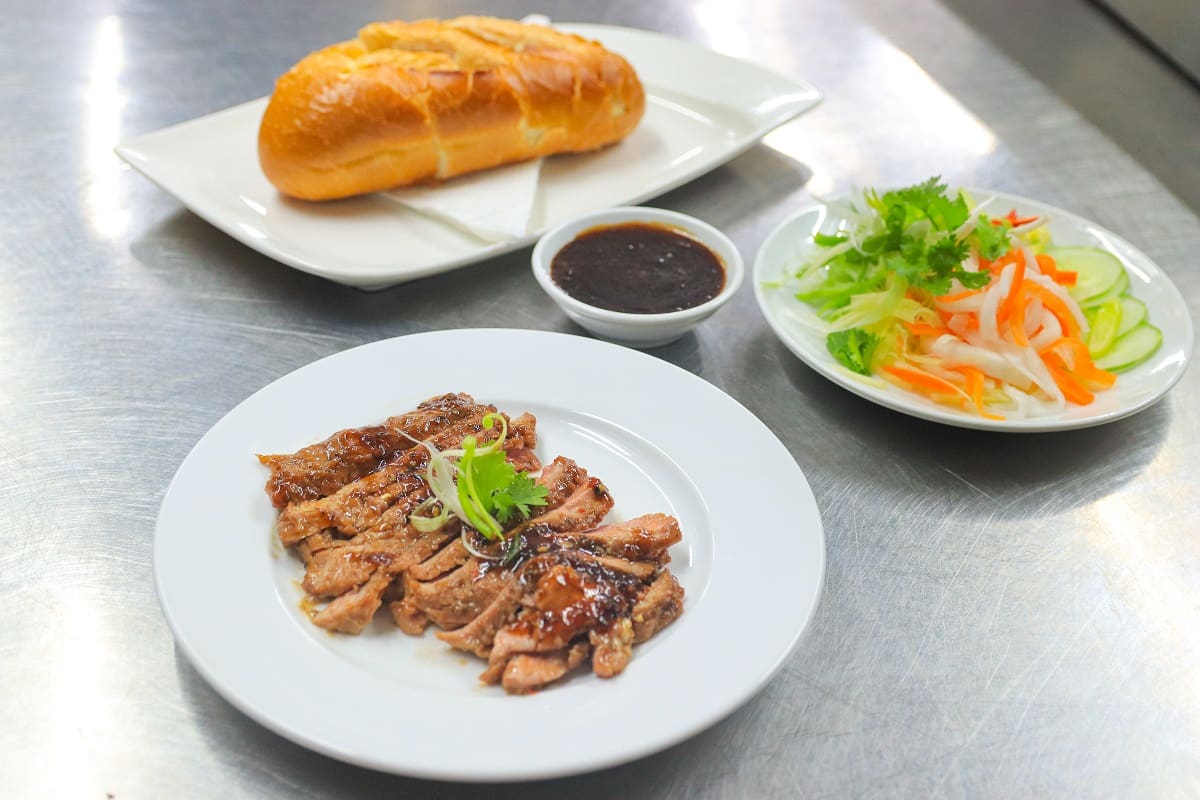 sản phẩm học viên lớp làm nhân bánh mì bò