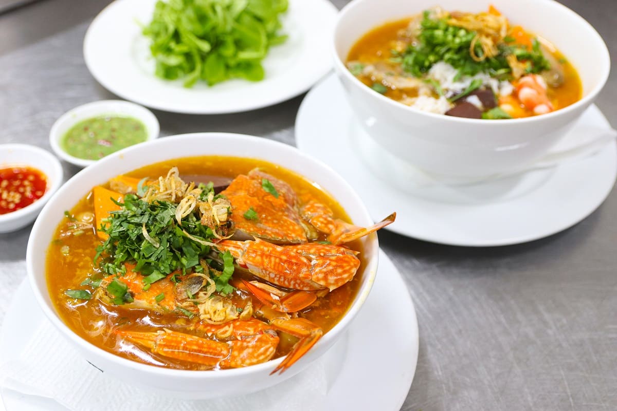 món bánh canh ghẹ