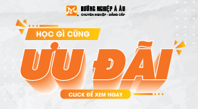 Banner Ưu Đãi Học Phí Cực Hấp Dẫn Tại Hướng Nghiệp Á Âu