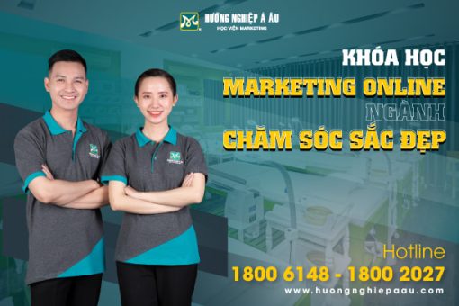 học marketing online ngành chăm sóc sắc đẹp