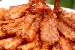 tôm sấy dẻo ngũ vị