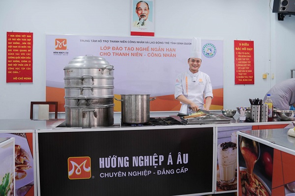 phòng học cháo dinh dưỡng