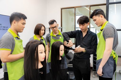 sản phẩm học viên lớp hair salon