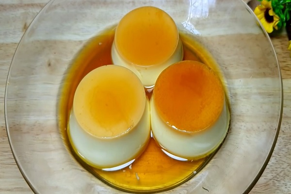 bánh flan sữa đặc