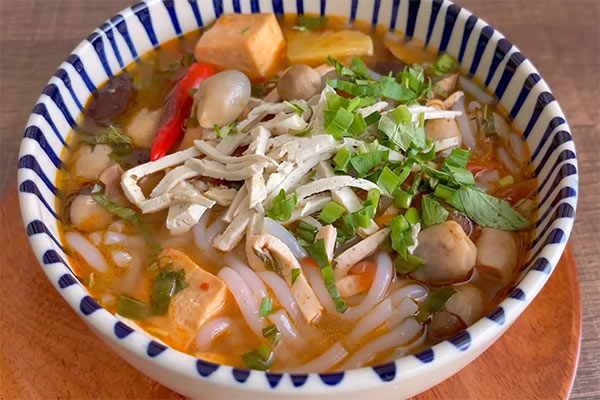 Cách làm bánh canh chay