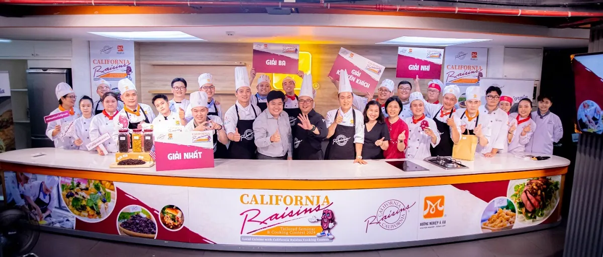 california raisins - tailored seminar and cooking contest